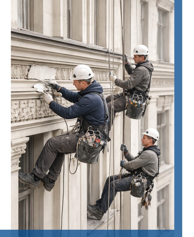 Ремонт карнизов и молдингов в Усинске от 1229 р. | ВЫСОТНИК-Снс