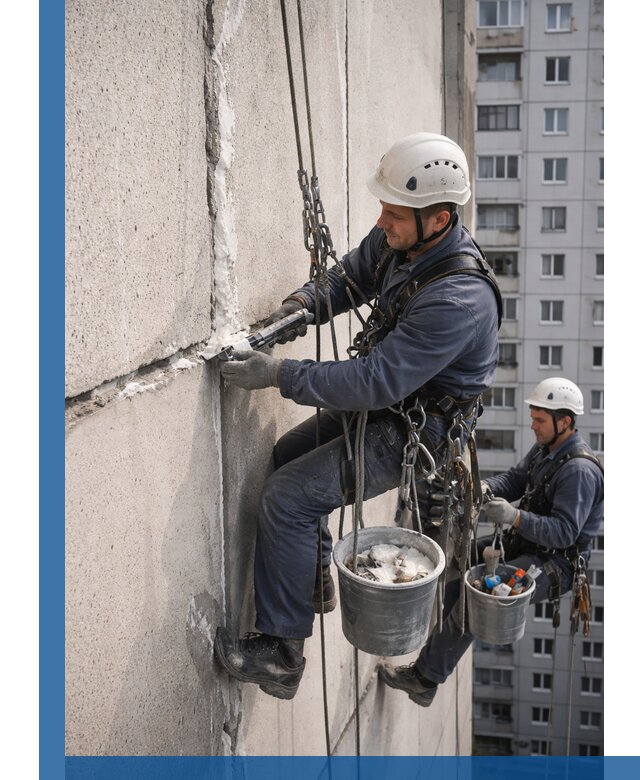 Утепление межпанельных швов в Усинске профессионально и надежно