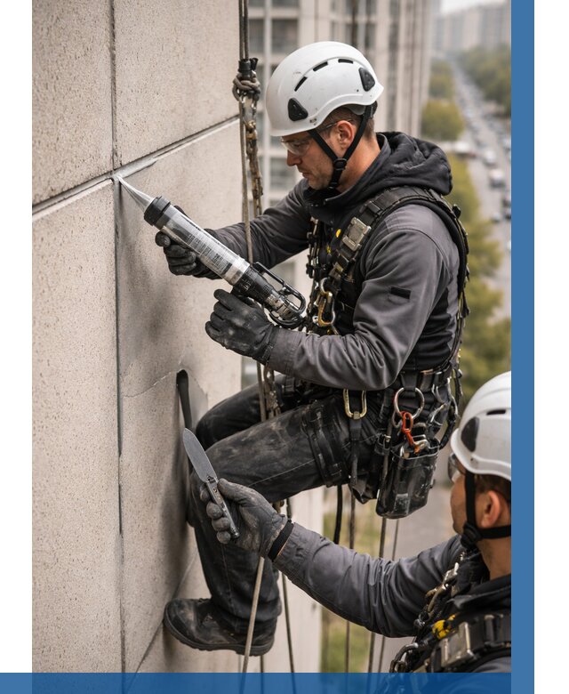 Первичная герметизация швов в Усинске от 614 р. | ВЫСОТНИК-Снс