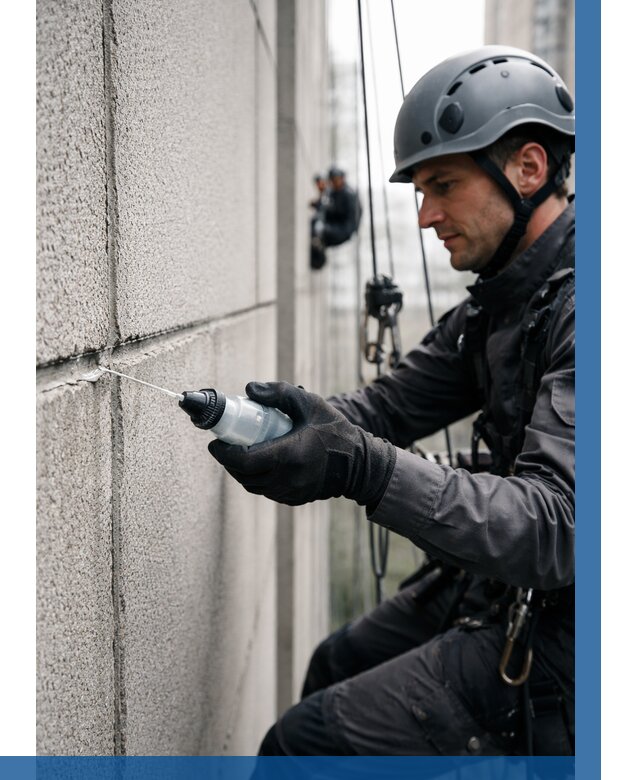 Противогрибковая обработка швов в Усинске от 717 р. | ВЫСОТНИК-Снс