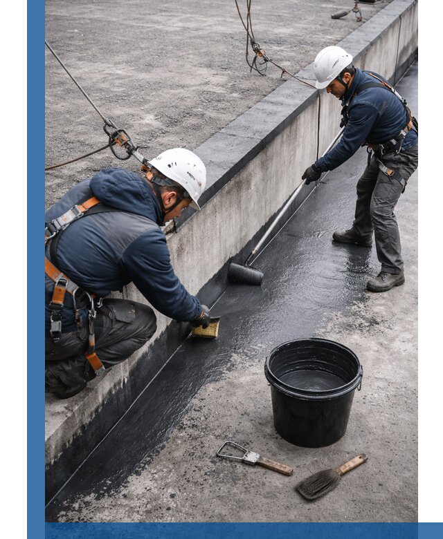 Гидроизоляция кровли жидкой резиной профессионально в Усинске