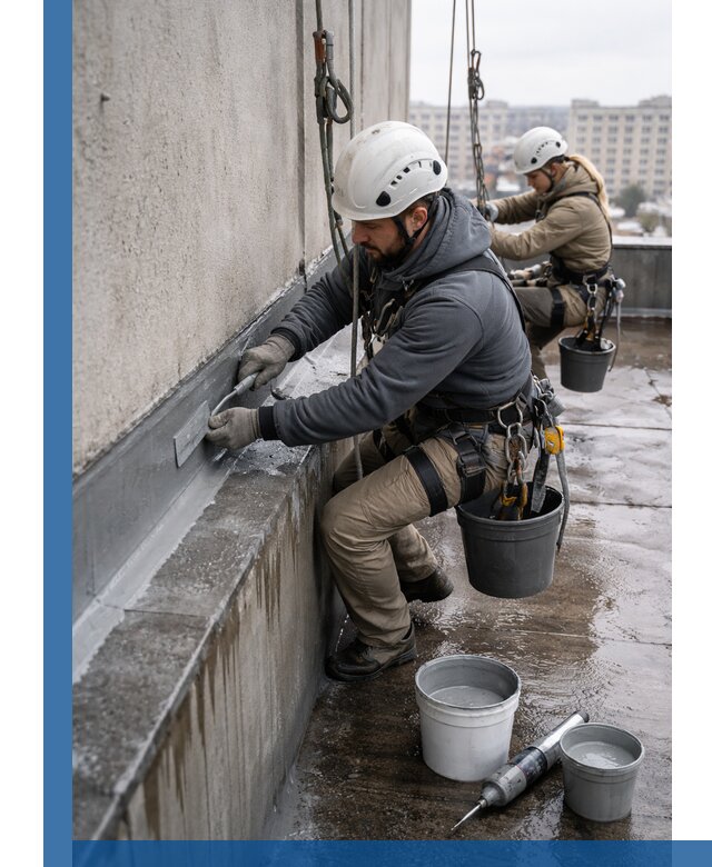 Гидроизоляция примыканий кровли в Усинске, гарантия надежности