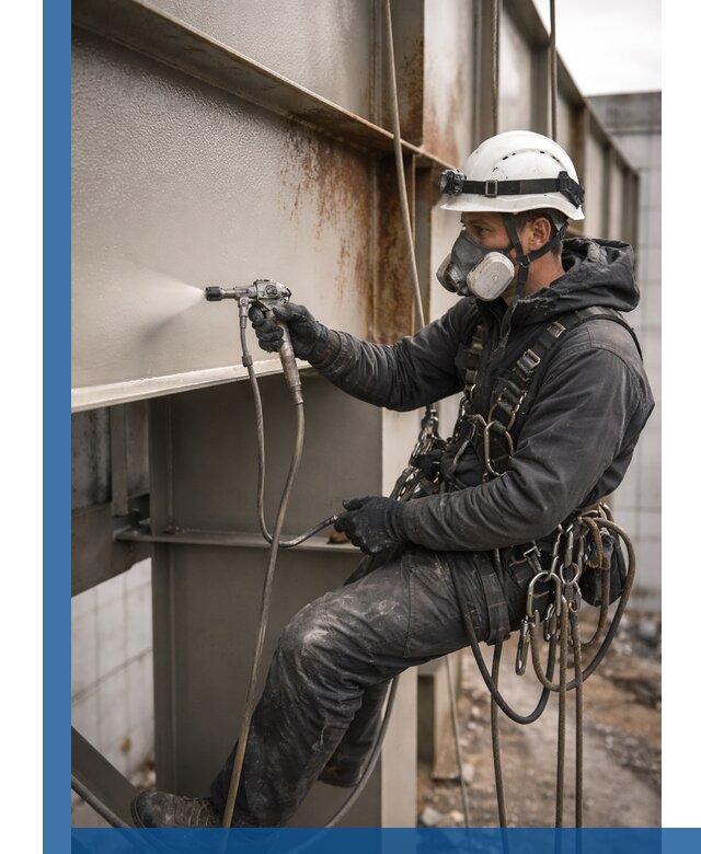 Антикоррозионная покраска металлических конструкций в Усинске