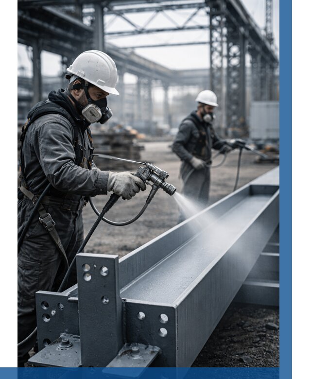 Антикорроз. обработка металлоконстр. в Усинске от 461 р. | ВЫСОТНИК-Снс