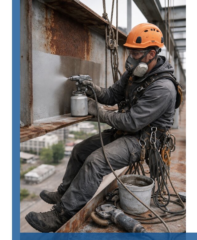 Антикоррозионная обработка металлоконструкций в Усинске под ключ