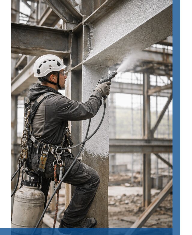 Огнезащита металлоконструкций от 768 р. | ВЫСОТНИК-Снс в Усинске