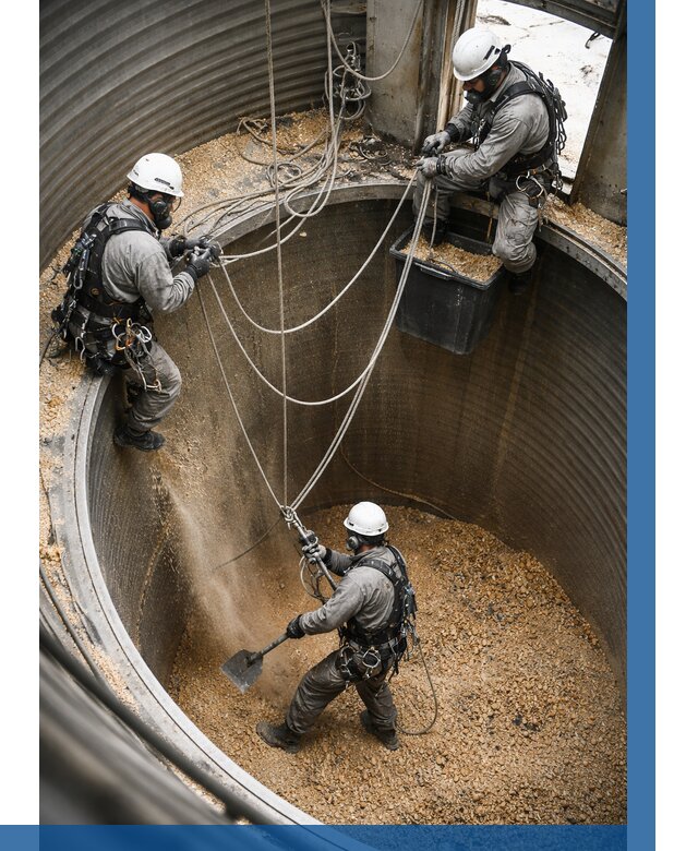 Чистка зерновых бункеров в Усинске от 12286 р. | ВЫСОТНИК-Снс