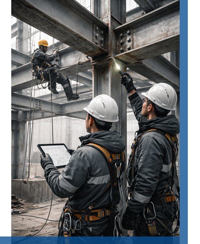 Обследование металлоконструкций в Усинске от 5631 р. | ВЫСОТНИК-Снс